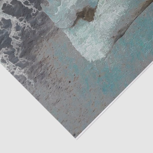 Schuif Blauwgroen grijze textuur ontkoppelen Tissuepapier (Detail)