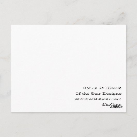 Schuif Briefkaart (Achterkant)