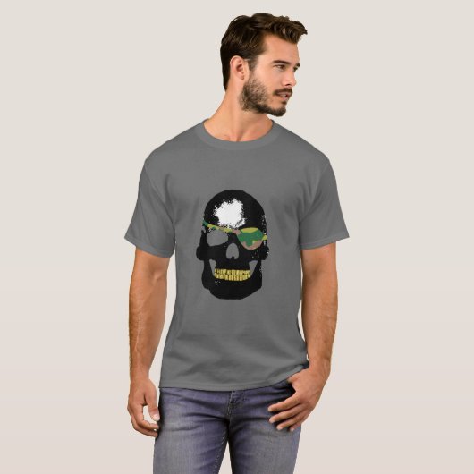 Schuif — Camo Eye Patch T-shirt (Voorkant volledig)