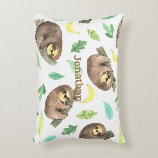 Schuif de grot op een bijkantoor Bananas Animal Na Accent Kussen (Voorkant(Verticaal))