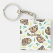 Schuif de grot op een bijkantoor Bananas Animal Na Sleutelhanger (voorkant)