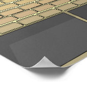 Schuif de machine poster (Hoek)