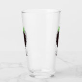 Schuif de paarse cartoon van de braam. glas (Links)