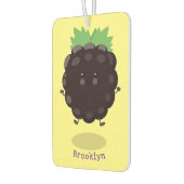 Schuif de paarse cartoon van de braam. luchtverfrisser (Links)