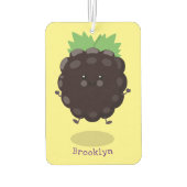 Schuif de paarse cartoon van de braam. luchtverfrisser (Achterkant)