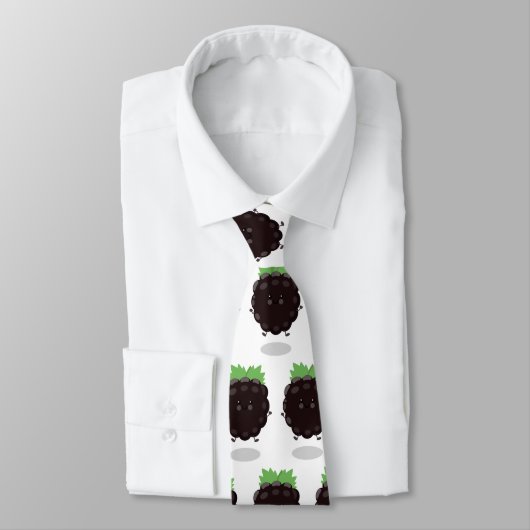 Schuif de paarse cartoon van de braam. stropdas (Gebonden)