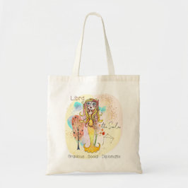 Schuif de Scales Personality Traits Zodiac Sign Tote Bag
