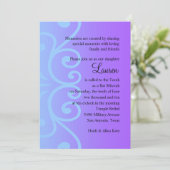 Schuif de Verloop van het Gepatenteerde in Paars m Kaart (Staand voorkant)