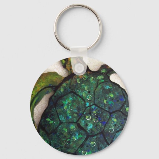 Schuif de Zee schildpad Sleutelhanger (Voorkant)