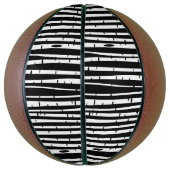 Schuif de zwarte witte boomstructuur met de muis basketbal (Verticaal)