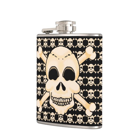 Schuif- en beenderkolf heupfles (Links)