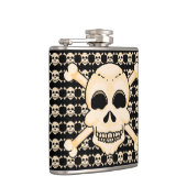 Schuif- en beenderkolf heupfles (Rechts)