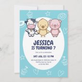 Schuif- en boerderijdieren kaart (Voorkant)