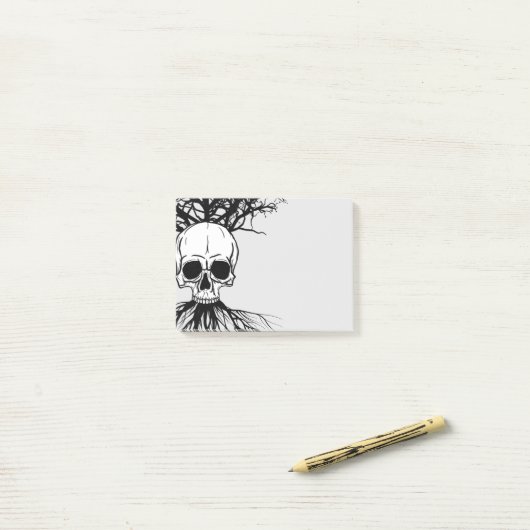 Schuif en boom post-it® notes (Op bureau)