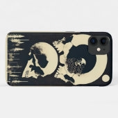 Schuif en botten zwart Case-Mate iPhone case (Achterkant (horizontaal))