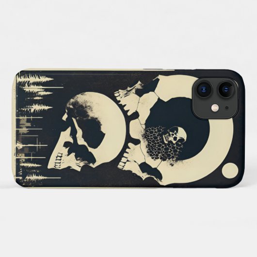 Schuif en botten zwart Case-Mate iPhone case (Achterkant (horizontaal))