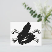 Schuif en Cape Breton Briefkaart (Staand voorkant)