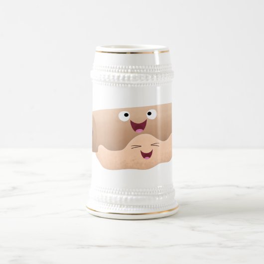 Schuif- en deegbankbakkerij voor cartoon bierpul (Center)