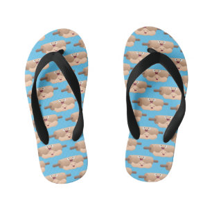 Schuif- en deegbankbakkerij voor cartoon kinder teenslippers