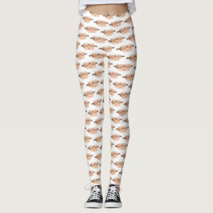 Schuif- en deegbankbakkerij voor cartoon leggings