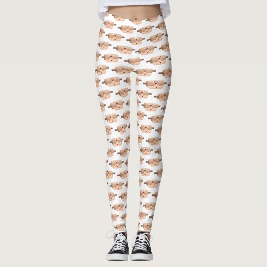 Schuif- en deegbankbakkerij voor cartoon leggings (Voorkant)