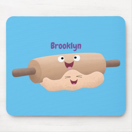 Schuif- en deegbankbakkerij voor cartoon muismat (Voorkant)