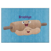 Schuif- en deegbankbakkerij voor cartoon snijplank (Voorkant)