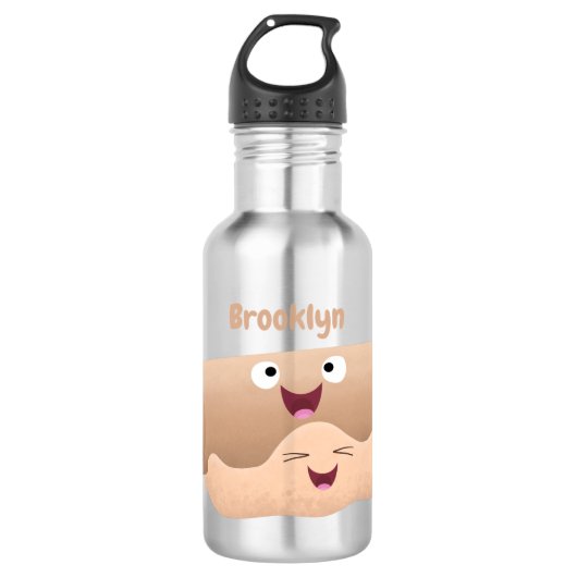 Schuif- en deegbankbakkerij voor cartoon waterfles  (Voorkant)