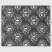 Schuif en grijze Gothic Cadeaupapier (Vlak)