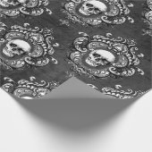 Schuif en grijze Gothic Cadeaupapier (Hoek)