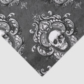 Schuif- en grijze gothische ontkoppeling tissuepapier (Detail)