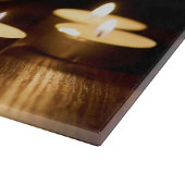 Schuif en kaarsen snijplank (Hoek)