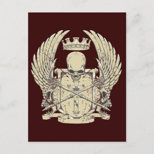 Schuif en kroop briefkaart (Voorkant)