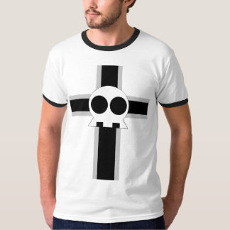 Schuif en kruis t-shirt