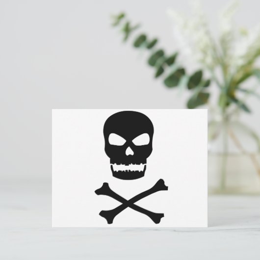 Schuif- en kruisbeenderen briefkaart (Staand voorkant)