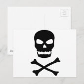 Schuif- en kruisbeenderen briefkaart (Voorkant / Achterkant)