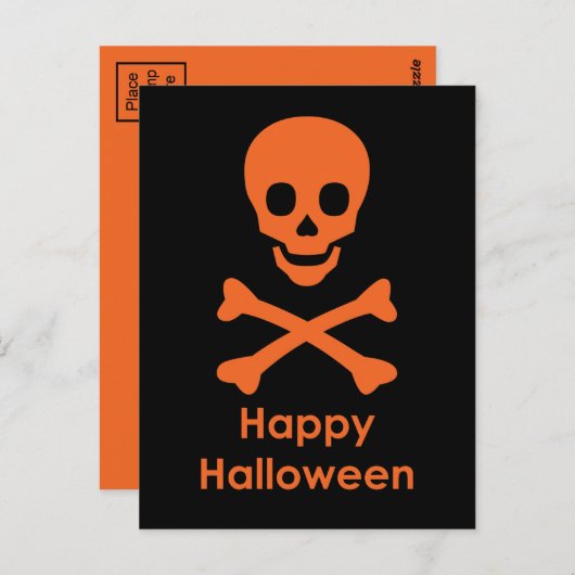 Schuif- en kruisbeenderen briefkaart (Voorkant / Achterkant)