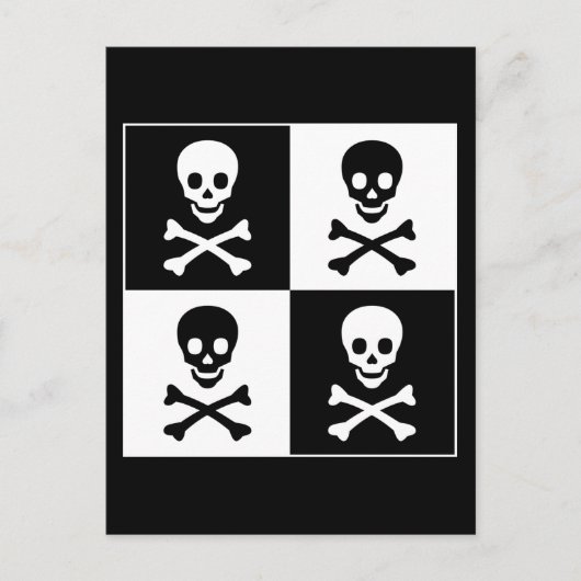 Schuif- en kruisbeenderen briefkaart (Voorkant)