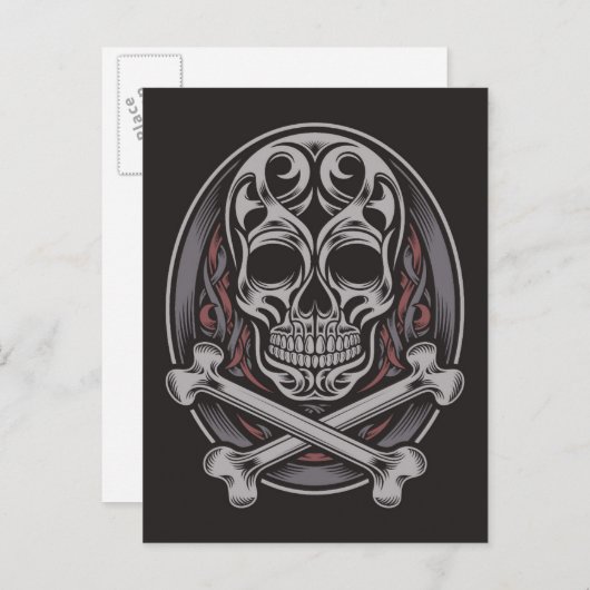 Schuif- en kruisbeenderen briefkaart (Voorkant / Achterkant)