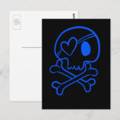 Schuif- en kruisbeenderen briefkaart (Voorkant / Achterkant)