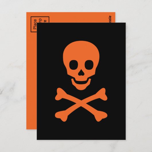 Schuif- en kruisbeenderen briefkaart (Voorkant / Achterkant)