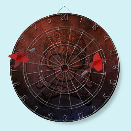 Schuif- en kruisbeenderen dartbord