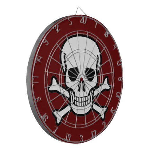 Schuif- en kruisbeenderen dartbord (Voorkant Links)