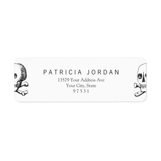 Schuif- en kruisbeenderen etiket (Voorkant)