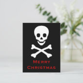 Schuif- en kruisbeenderen feestdagenkaart (Staand voorkant)