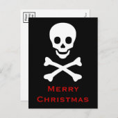 Schuif- en kruisbeenderen feestdagenkaart (Voorkant / Achterkant)