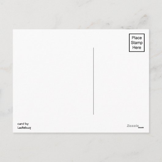 Schuif- en kruisbeenderen feestdagenkaart (Achterkant)