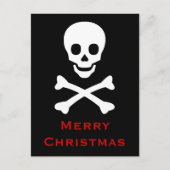 Schuif- en kruisbeenderen feestdagenkaart (Voorkant)