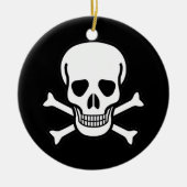 Schuif- en kruisbeenderen keramisch ornament (Voorkant)