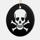 Schuif- en kruisbeenderen keramisch ornament (Links)